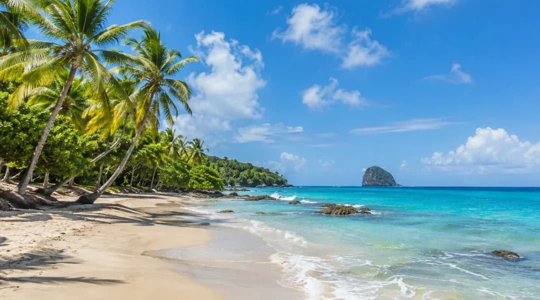 Plage de Sainte-Anne au Diamant