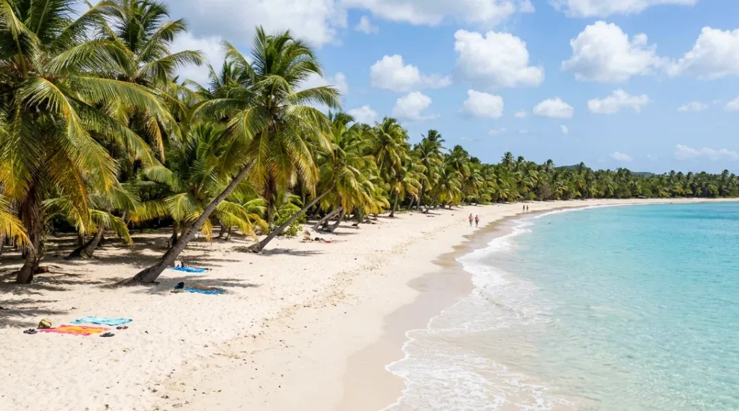 Plage de Sainte-Anne et Les Salines