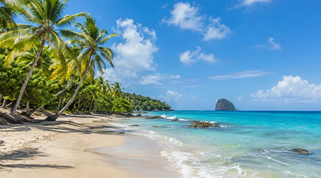Plage de Sainte-Anne au Diamant